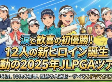 【女子プロゴルフ】涙と歓喜の初優勝！12人の新ヒロイン誕生