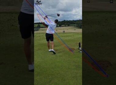 Martin Kaymer Driver Swing with Nugget Golf Tracer