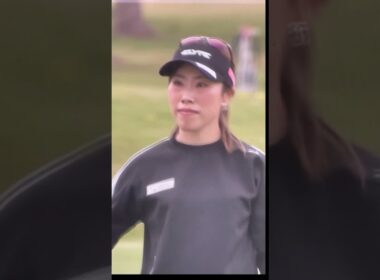 【木村彩子】ダイキンオーキッドレディス最終日　ベタピンアイアンショット