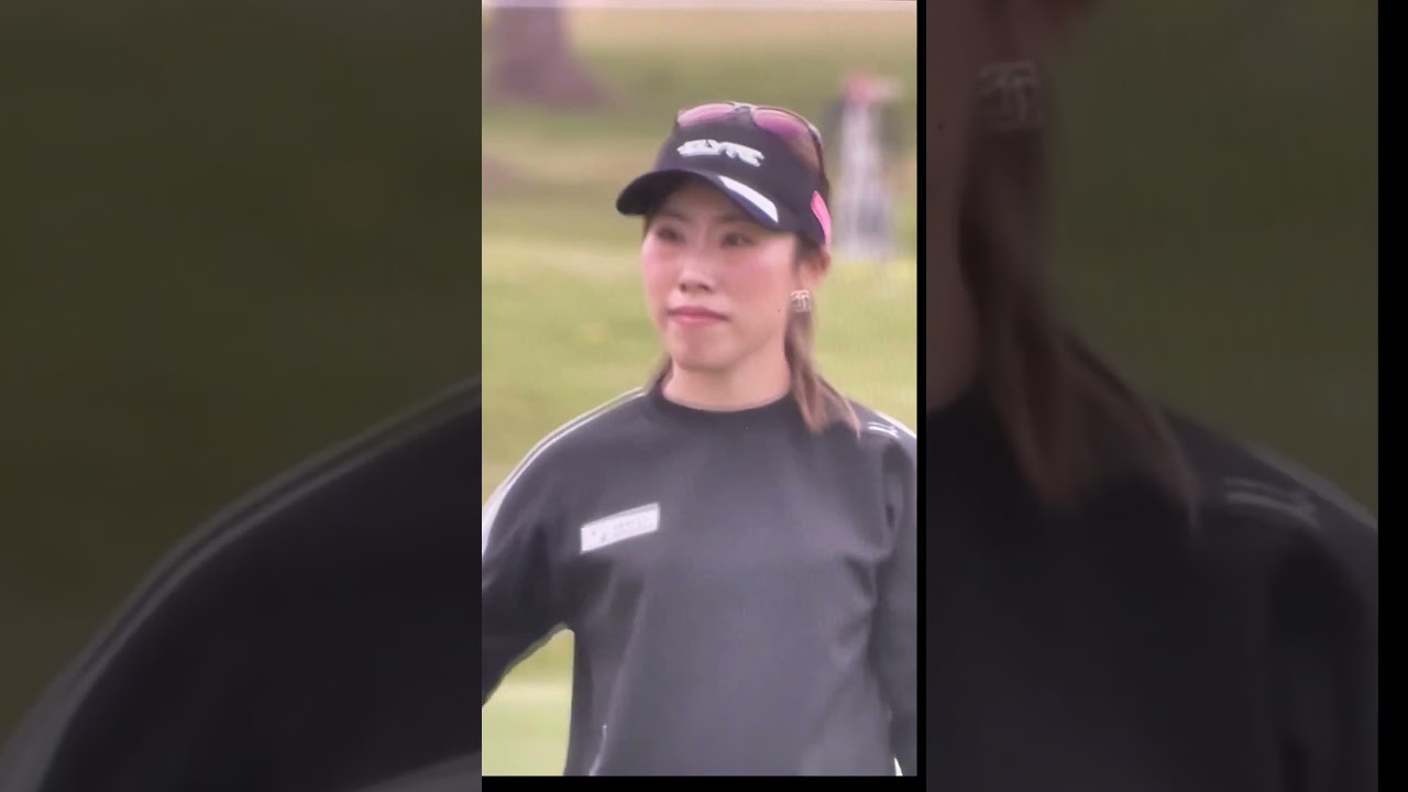 【木村彩子】ダイキンオーキッドレディス最終日　ベタピンアイアンショット