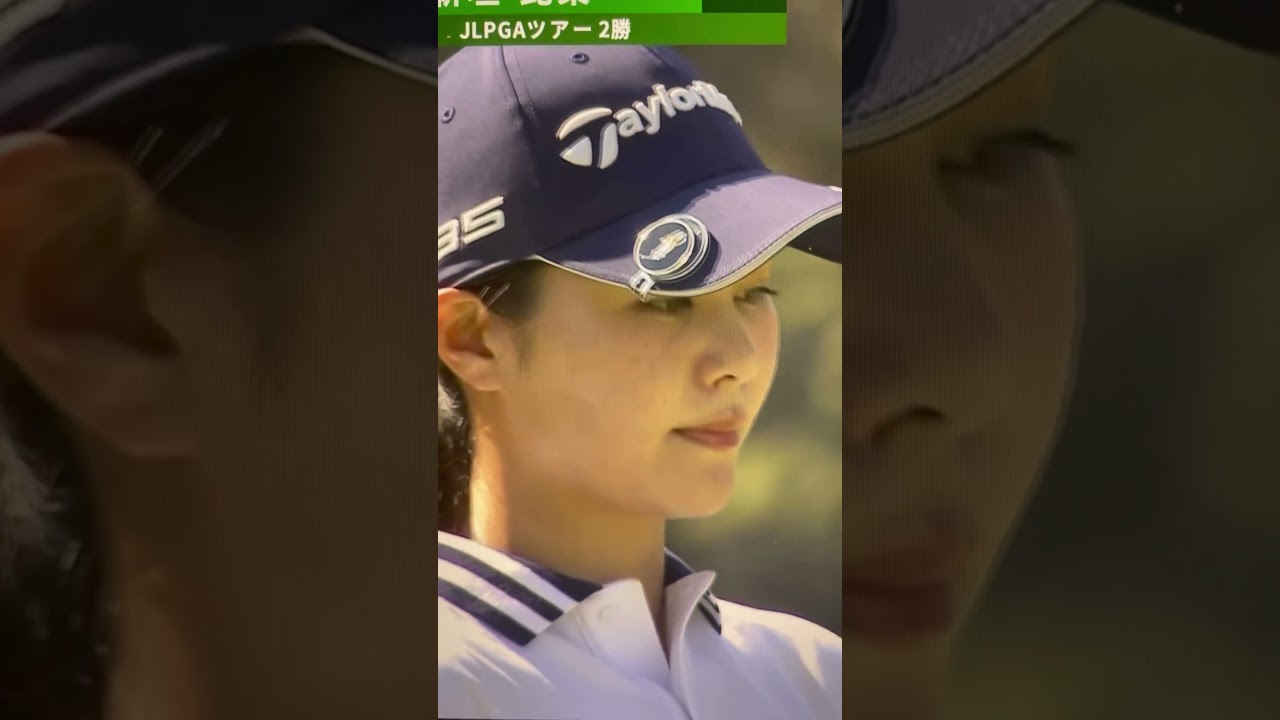 【新垣比菜】Vポイント×SMBCレディス　ドライバーショット　#ゴルフ #ゴルフスイング