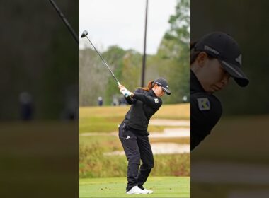 渋野日向子、Qシリーズ初日68の裏側…17番の“神セカンド”と寒さの中で見せた本気の覚悟に涙が止まらない