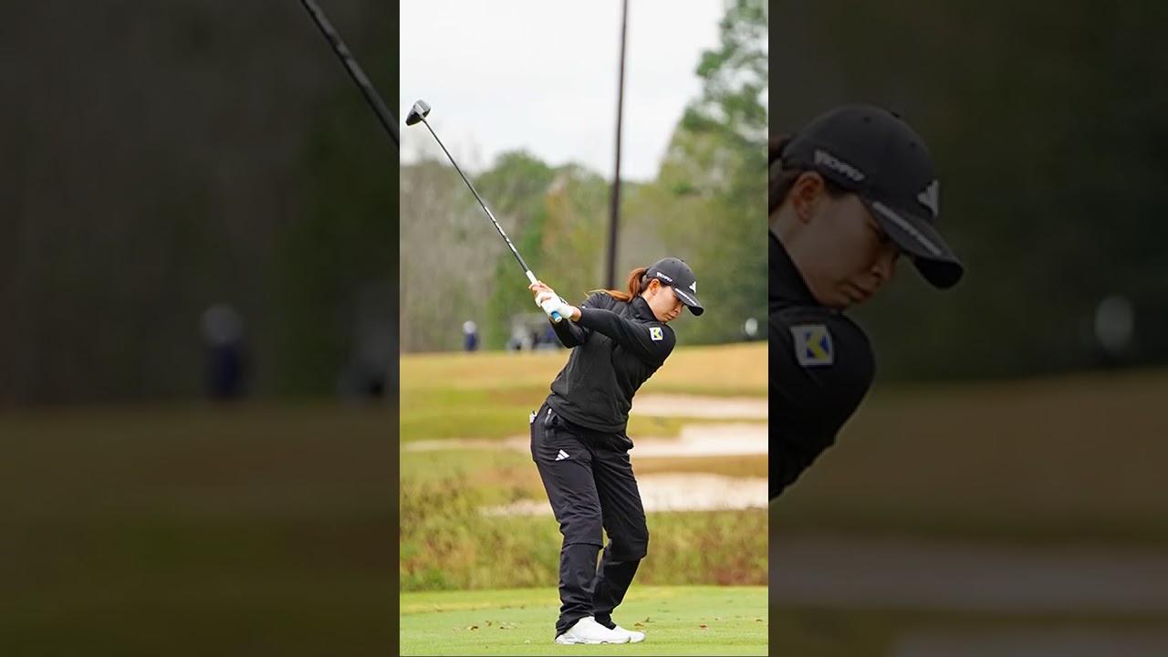 渋野日向子、Qシリーズ初日68の裏側…17番の“神セカンド”と寒さの中で見せた本気の覚悟に涙が止まらない