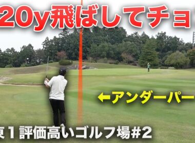 320y飛ばしてチョンでバーディーのやつ 関東一ネット評価の高いゴルフ場でラウンドしてみた！忖度なしガチレビュー！ Part2 4-6h