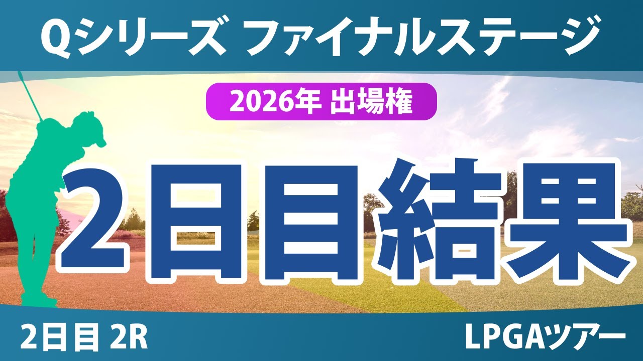 Qシリーズ ファイナルステージ 2日目 2R 結果