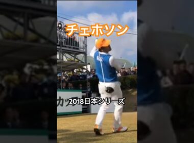 チェホソンプロ ドライバーショット 2018年日本シリーズ #golf #ゴルフ #golfswing #ゴルフスイング #チェホソン