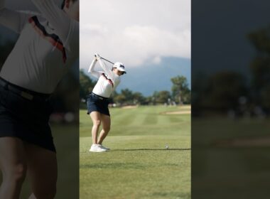 【小祝さくら】ティーショットをスローで10秒🎥