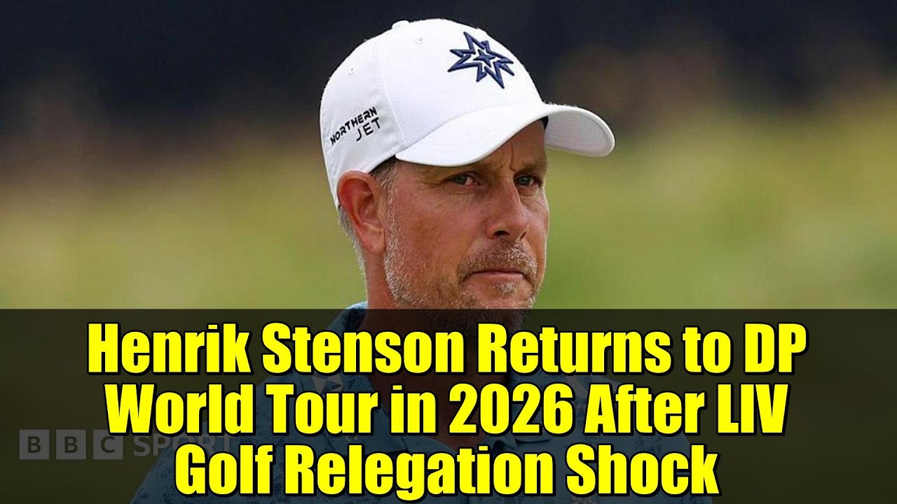 ヘンリック・ステンソン、LIVゴルフ降格ショック後、2026年にDPワールドツアーに復帰