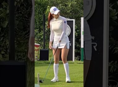 Golf Queen in Full Focus #HyunJuYoo #유현주 #LPGA #GreenPower #ゴルフスイング #여자골퍼