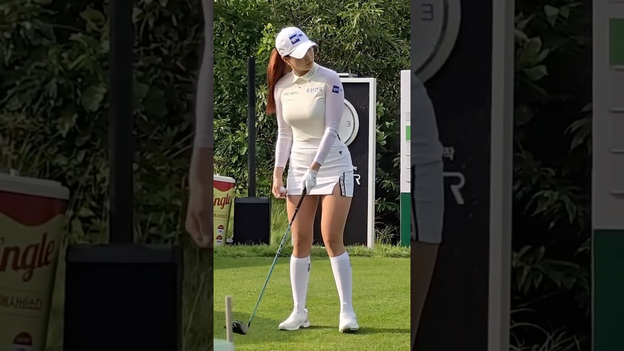 Golf Queen in Full Focus #HyunJuYoo #유현주 #LPGA #GreenPower #ゴルフスイング #여자골퍼