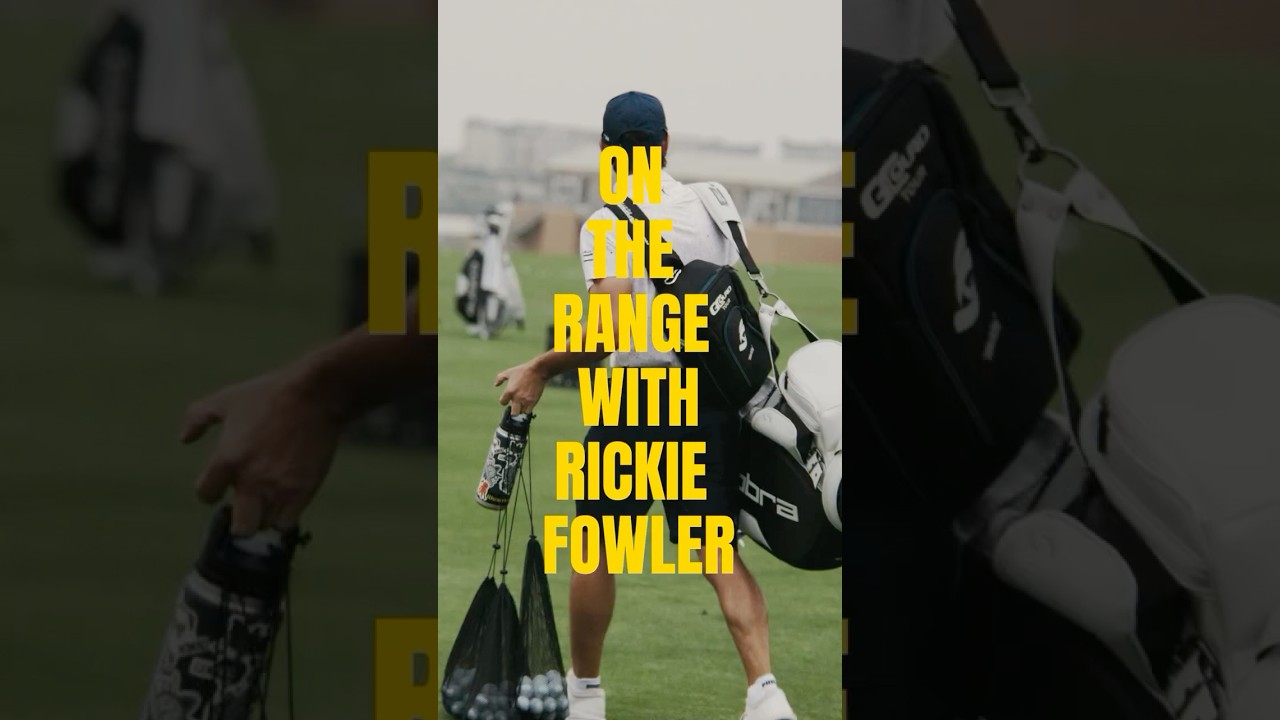 Sit back and enjoy 2 minutes with Rickie Fowler on the range #golf #rickiefowler #cobragolf