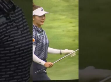 【鶴岡果恋】北海道Meijiカップ　アプローチショット　#ゴルフ #アプローチショット #golf