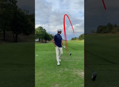 【ゴルフラウンド】最終ホールで本日4度目のOB90切りできたのか？#shorts