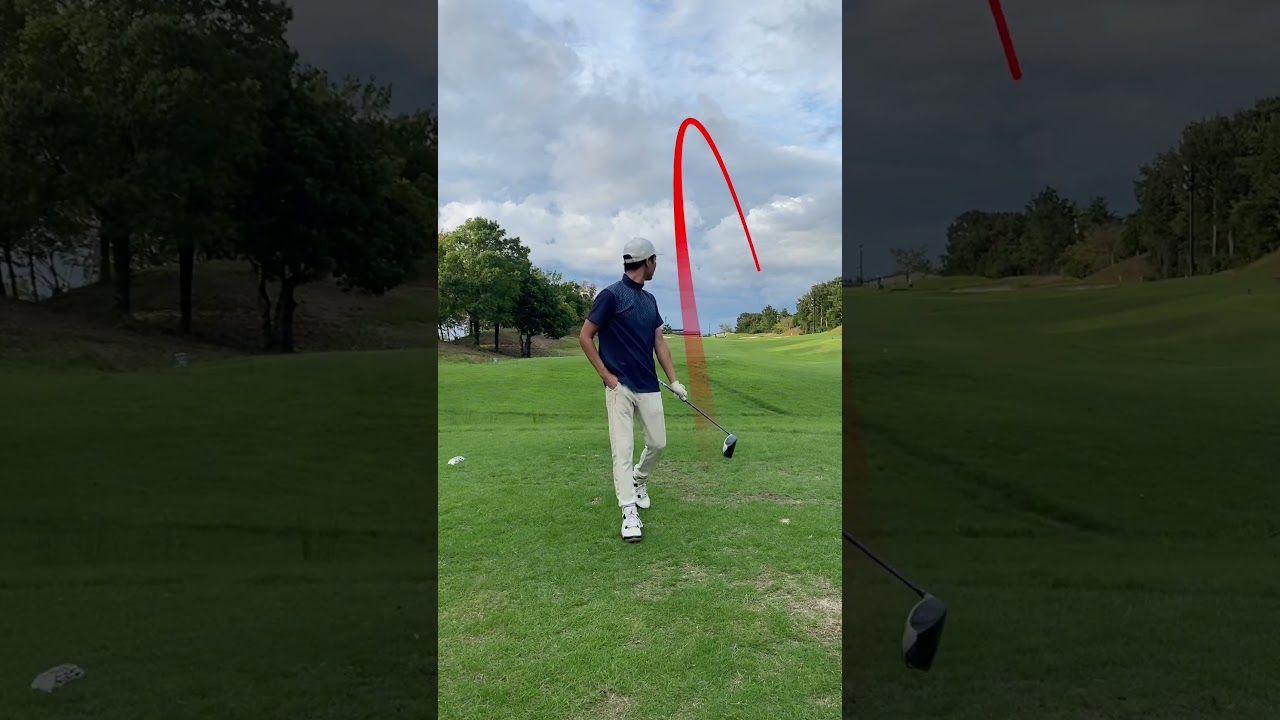 【ゴルフラウンド】最終ホールで本日4度目のOB90切りできたのか？#shorts