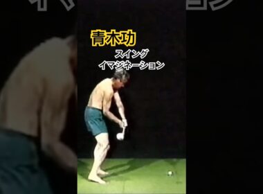 青木功プロ　スイングイマジネーション✨ #ゴルフ #golf #golfswing #ゴルフスイング #青木功