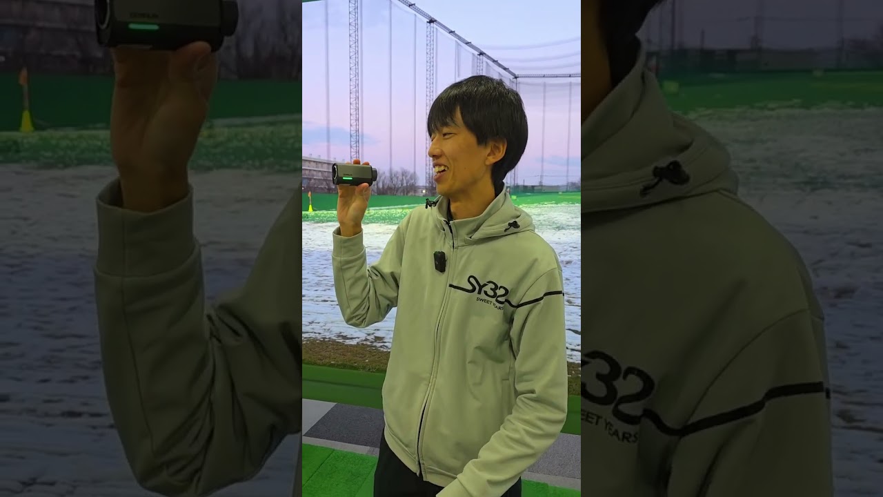 最新のレーザーがマジで凄いんですけど！ #ゴルフ #ゴルフ距離計 #レーザー距離計