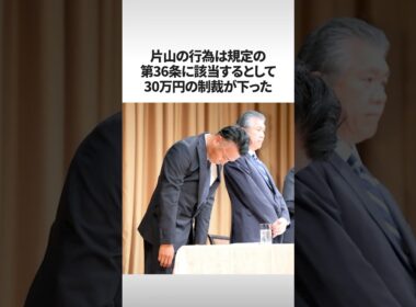 片山晋呉プロアマ戦「不適切問題」の真相 #shorts