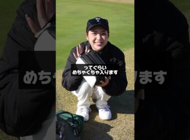 ミニバッグなのに大容量で利便性抜群のゴルフ用バッグでました！