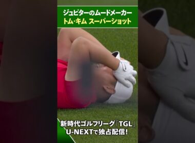 【TGL】トム・キムのスーパーショット！【ゴルフ】