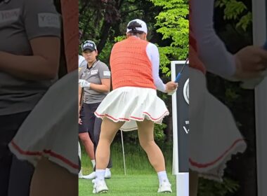 38살 아기엄마 안선주프로의 화려한 골프웨어가 잘 어울리네요 #KOREA#GOLF#KLPGA#미녀#Beauty#골퍼#golfshorts#골프쇼츠#골프#swing#스윙_여행사랑TV