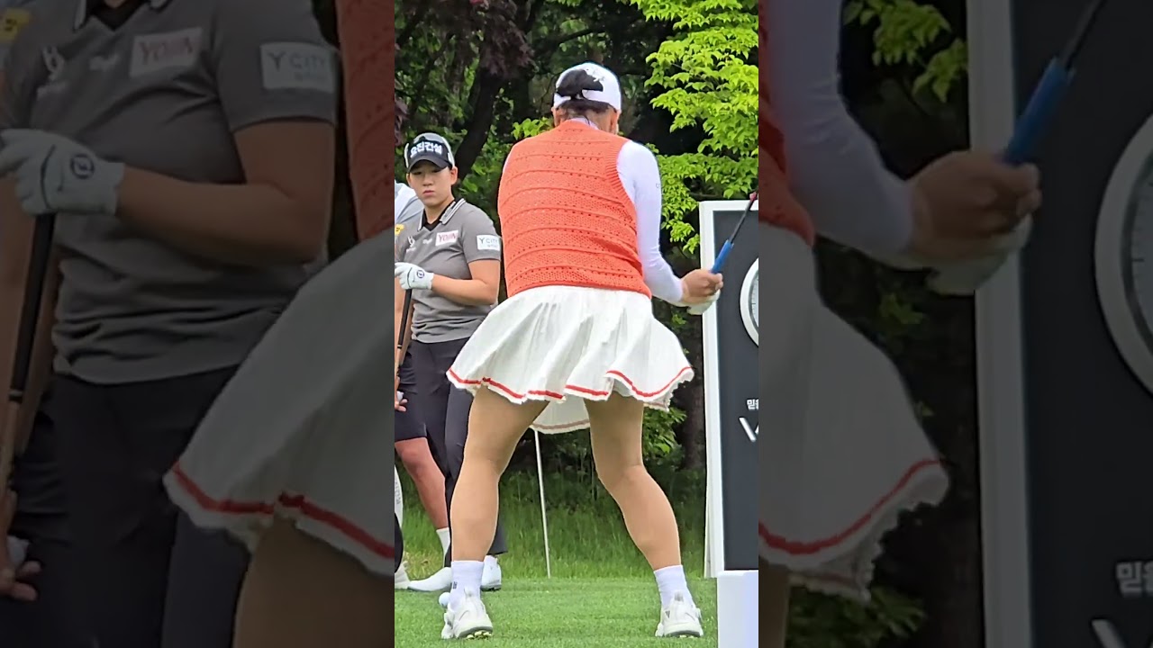 38살 아기엄마 안선주프로의 화려한 골프웨어가 잘 어울리네요 #KOREA#GOLF#KLPGA#미녀#Beauty#골퍼#golfshorts#골프쇼츠#골프#swing#스윙_여행사랑TV