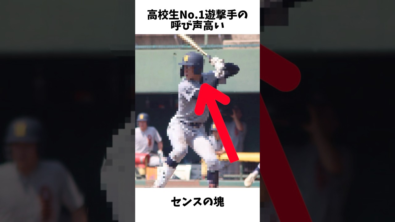 7球団が視察に訪れる高校No.1遊撃手#プロ野球#高校野球#八王子高校#埼玉西武ライオンズ#新井唯斗