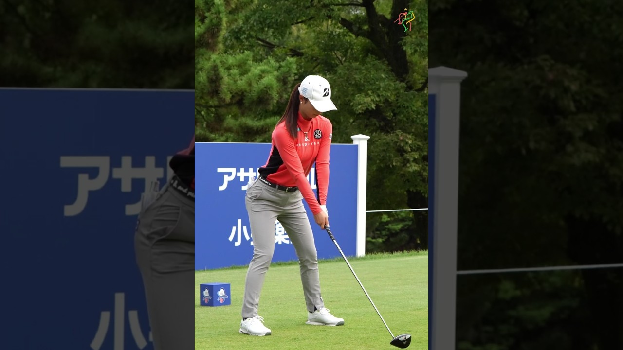 鶴岡果恋のスイングは、スロー再生必須！