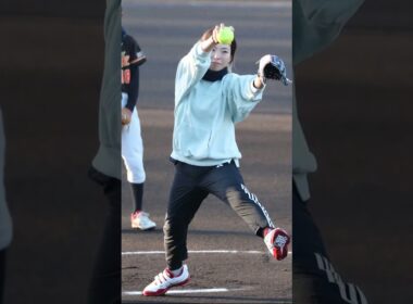 渋野日向子が原点でつないだ夢　小学生ソフトボール大会の一日