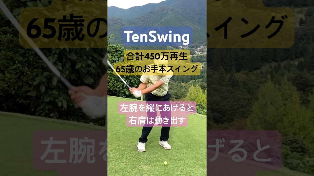 アイアンは力の抜き方さえわかれば簡単になりピンを狙えます#本物レッスン#本質レッスン#アイアン上達 #65歳で280ヤード#増田哲仁 #tenswing #脱力スイング #手打ち卒業#神田ゴルフ