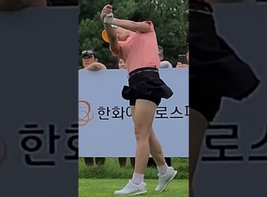 35세.30억의 미녀골퍼 안송이프로 드라이버샷 슬로우모션 영상_K-GOLFTV #한국#대한민국#여자#프로#선수#KLPGA#미녀#미인#골퍼#골프#드라이버#슬로우모션#티샷#스윙#레슨