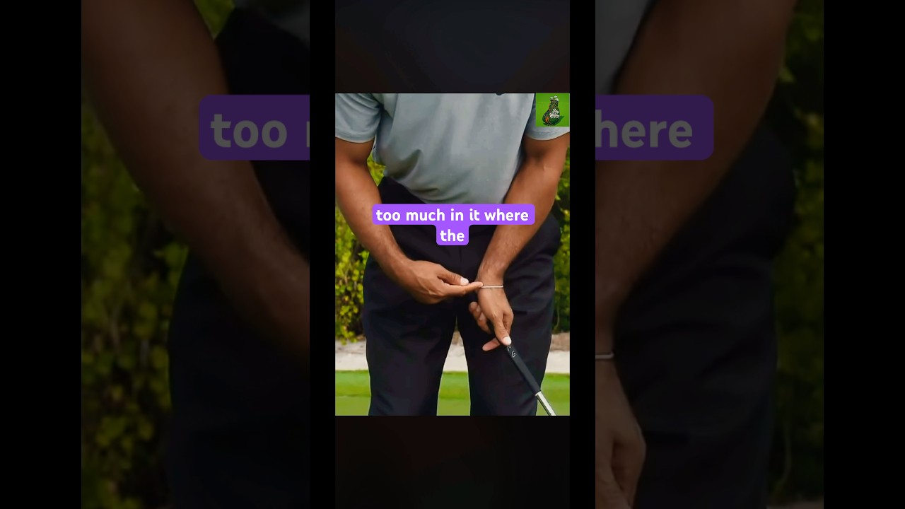 タイガー・ウッズのパッティンググリップの秘密！🎯