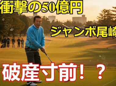 「なぜ私に隠した!?」原英莉花が涙で訴えたジャンボ尾崎との最後の約束と"嘘"！78歳師匠急死直前の秘話と、二人だけの師弟関係に隠された真実とは？【ゴルフ界激震】