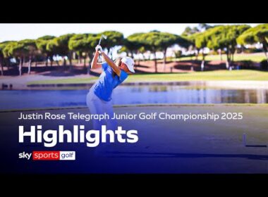 Justin Rose Telegraph Junior Golf Championship 2025 ⛳ | Highlights