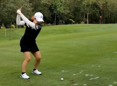 古江彩佳スローモーション（Honda LPGA Thailand 2025年2月21日より）