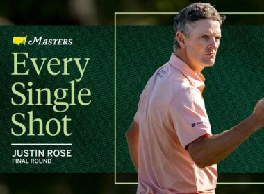 Justin Rose’s Final Round | Every Single Shot | The 2025 Masters