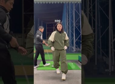 剣道の面の動きで綺麗なダウンスイングを #ゴルフ