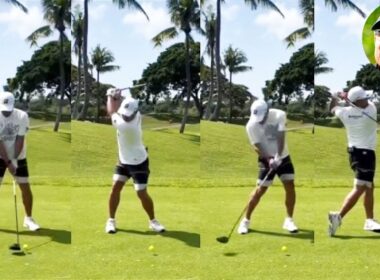 Yusaku Miyazato 宮里優作 プロゴルファー DRIVER SHOT SLOW MOTION !!!