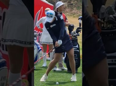 힘이 느꺄진다.엄청난 파워닷.지한솔프로 드라이브티샷 슬로우모션 스윙 #KOREA#GOLF#KLPGA#미녀#Beauty#골퍼#golfshorts#골프쇼츠#골프#swing#스윙_여행사