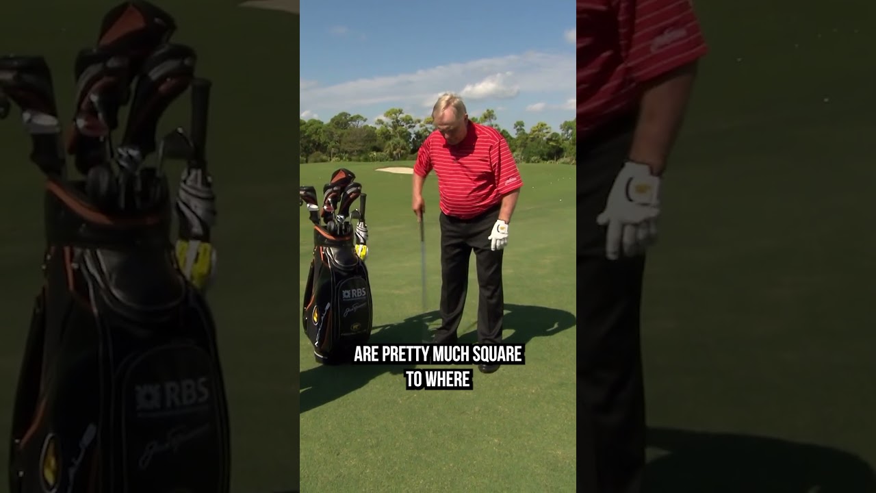 Jack Nicklaus The Trick to Lining Up Every Shot Perfectly #jacknicklaus  #golf #swingtips