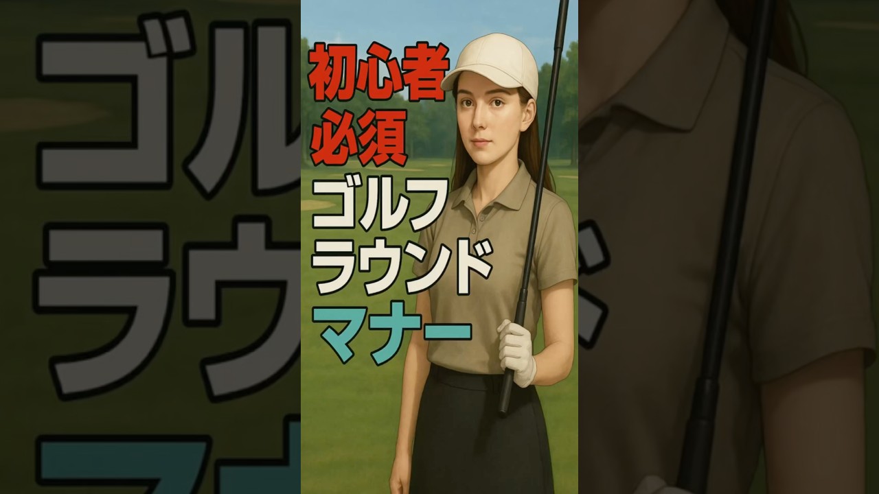 【ゴルフ初心者】が絶対おさえておくべきラウンドマナー３選！ #shorts #ゴルフレッスン #ワールドワイドゴルフ #ゴルフスイング