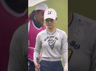 【鶴岡果恋】ヤマハレディス　チップイン　#ゴルフ #golf #チップイン #結婚おめでとう