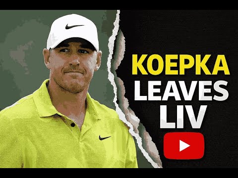 ケプカがリヴを去る #golf #livgolf #livgolftour #pgatour #dpworldtour