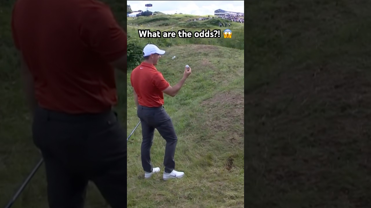 WHAT just happened to Rory McIlroy?! 👀