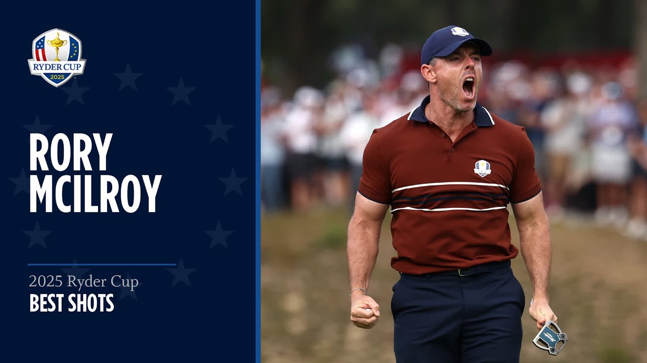 Rory McIlroy's Extended Best Shots | 2025 Ryder Cup