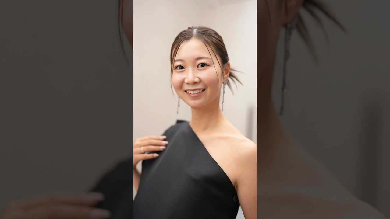 【ストリートスナップ】ヘアをアップにした大人スタイル！金澤 志奈選手