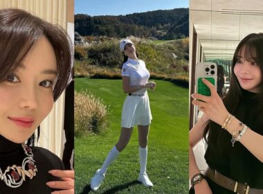 KLPGA 미녀 골퍼 안신애 프로 골프 스윙 모음