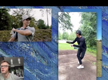 Adam Scott's "Set and Turn" swing thought and how it matches backhand disc throw, pt1