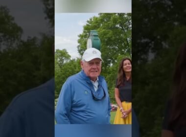 Jack Nicklaus doesn't let GOODGOOD play his course! 😭