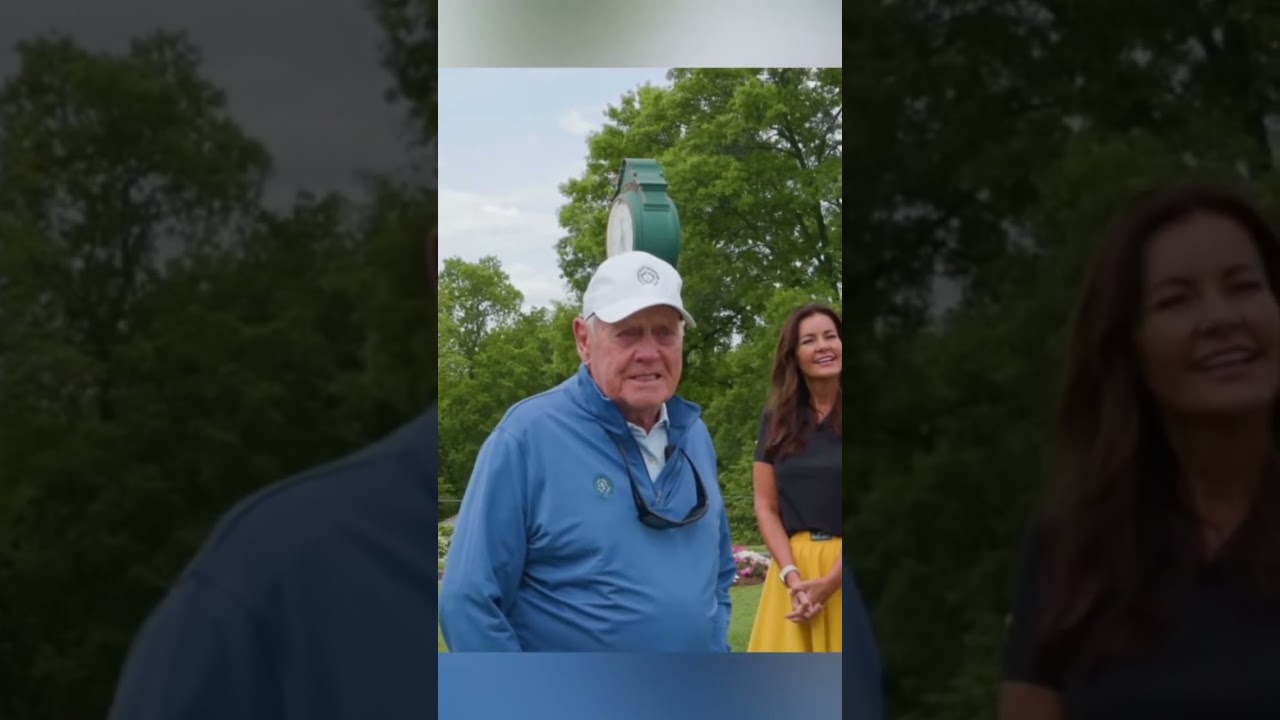 Jack Nicklaus doesn't let GOODGOOD play his course! 😭