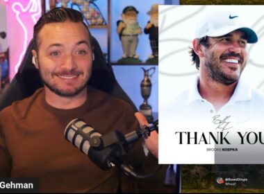 BROOKS KOEPKA LEAVES LIV